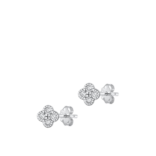 Silver CZ Earrings